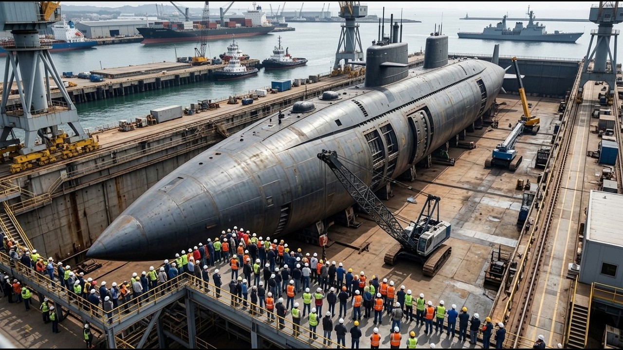 Largest Submarines Ever Built ⚓ Massive Naval Machines #massive #submarines #viral  #giantmachines