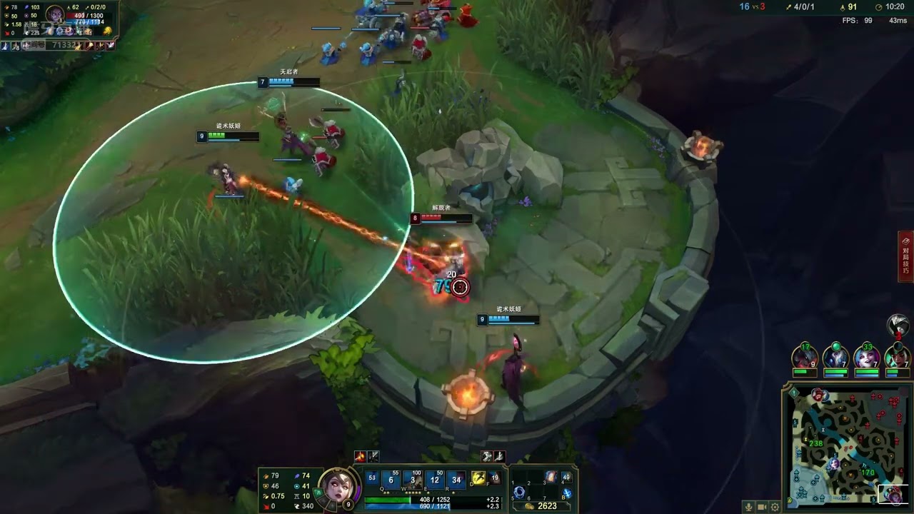 This Leblanc solokilled Beifeng, Xiaonazhu Leblanc vs Sylas super server gold