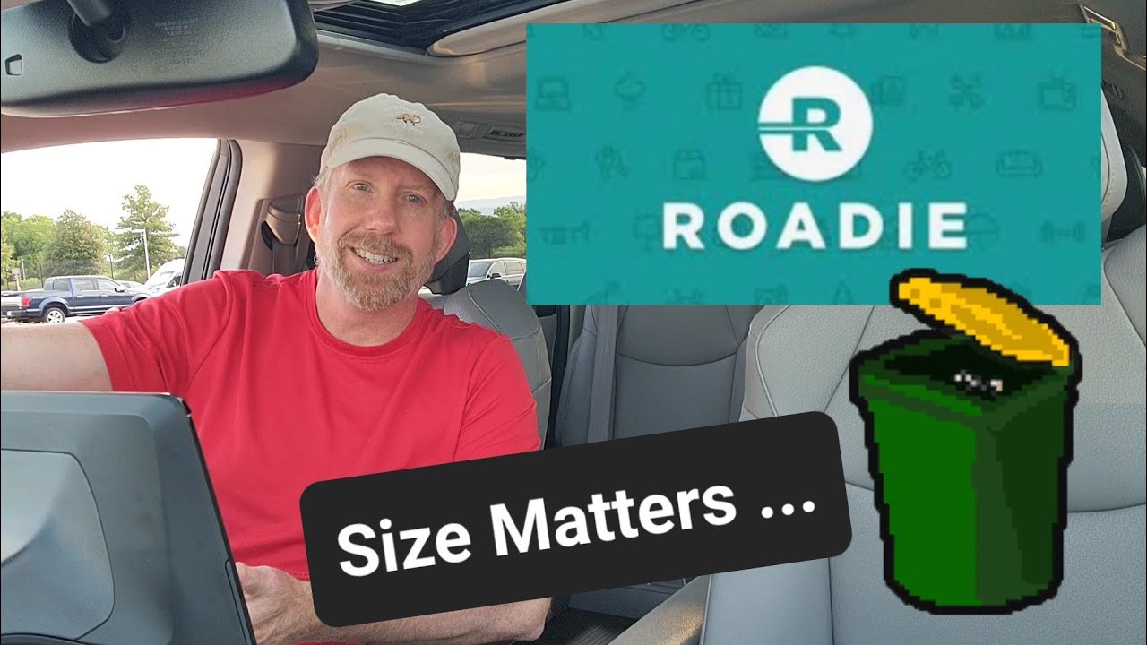 Size of orders for Roadie.