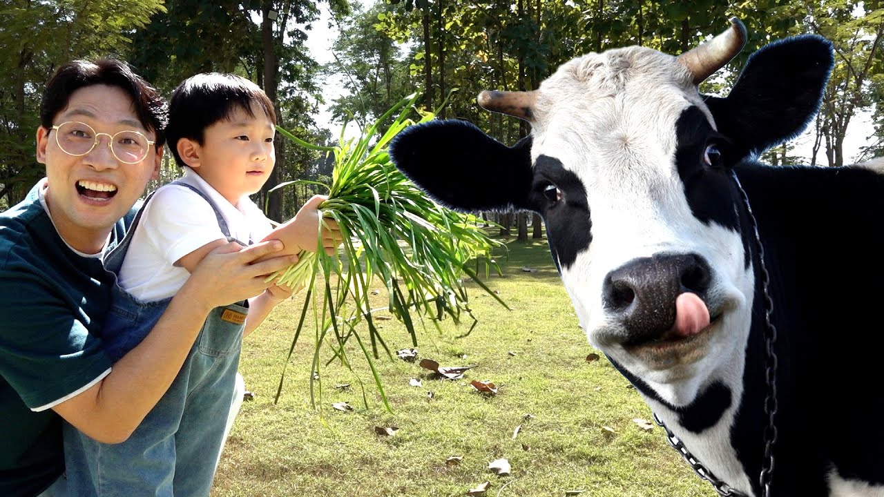 ферма животных с игрушечной игровой площадкой для детей Feeding Animals Farm for Kids