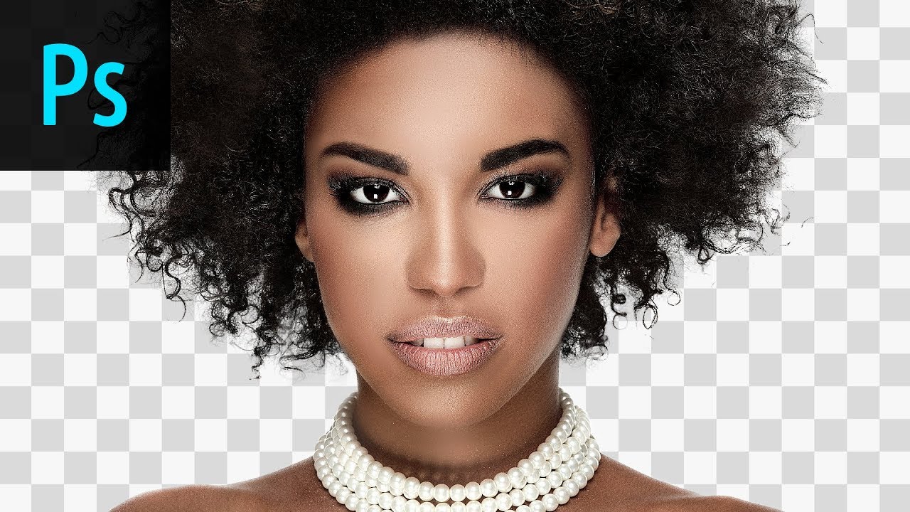 Cut Out Hair FAST Photoshop Tutorial