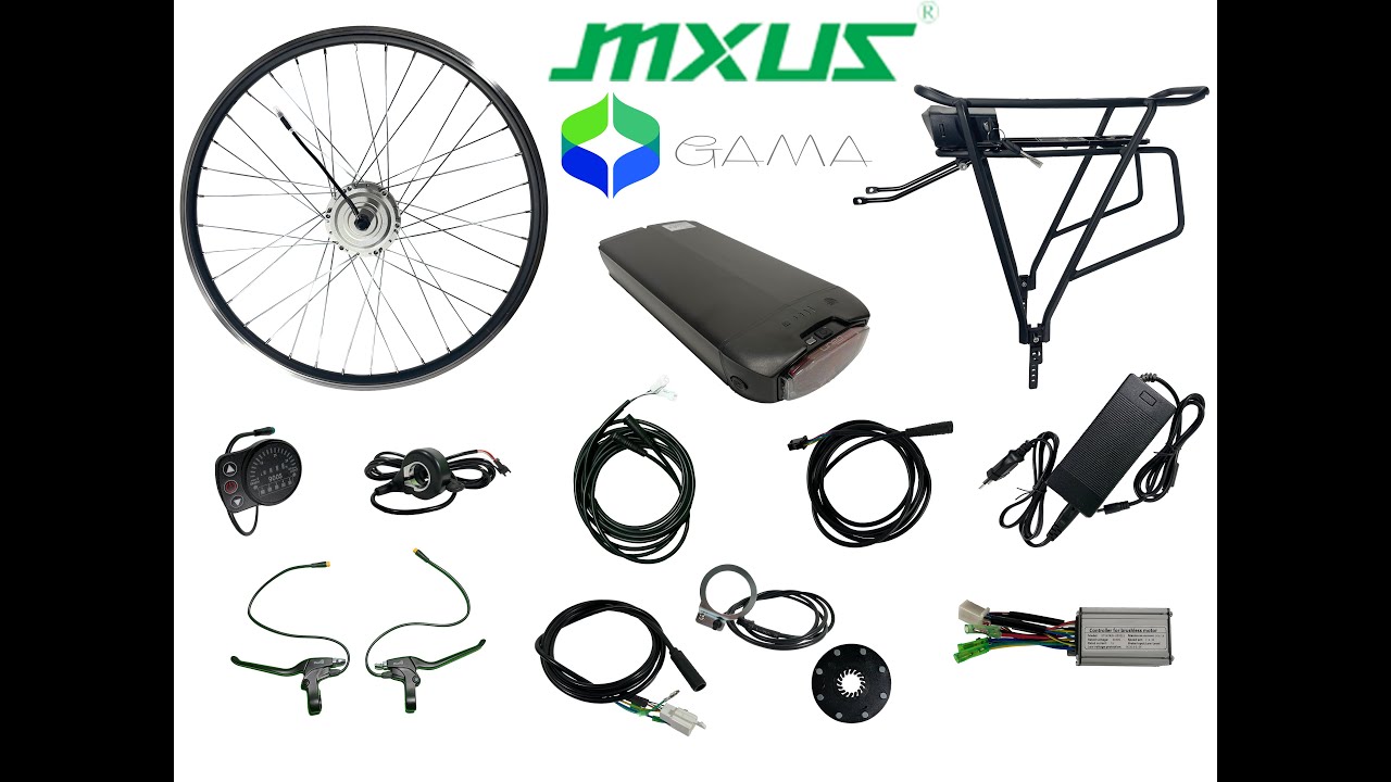 Instrukcja montażu napędu elektrycznego MXUS 250W (przednie koło) do roweru