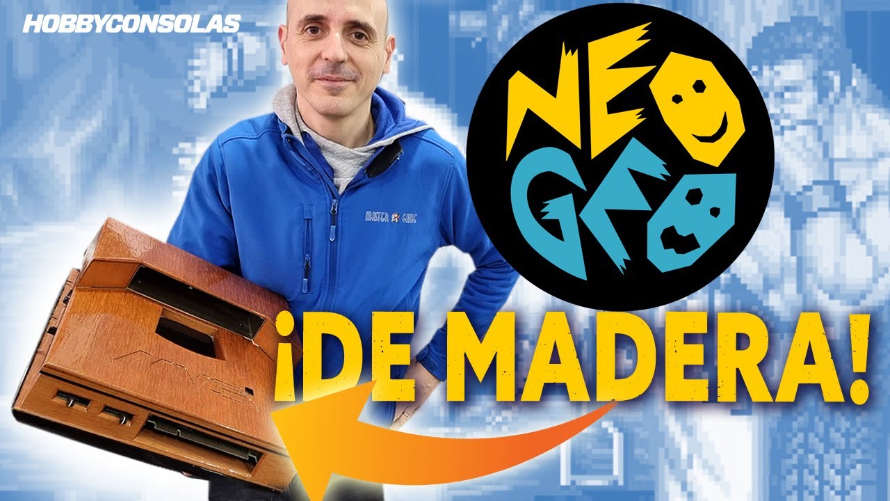 ¿Una Neo Geo DE MADERA? ¡Existe y está en Granada!