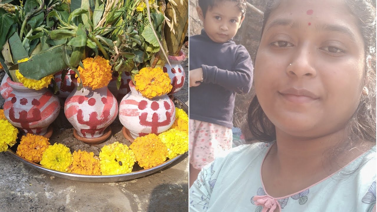 ইতু পূজো ব্রত / প্রথম বার খিচুড়ি আর বাঁধাকপি বানালাম 