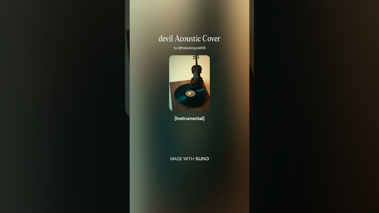 devil Acoustic Instrumental