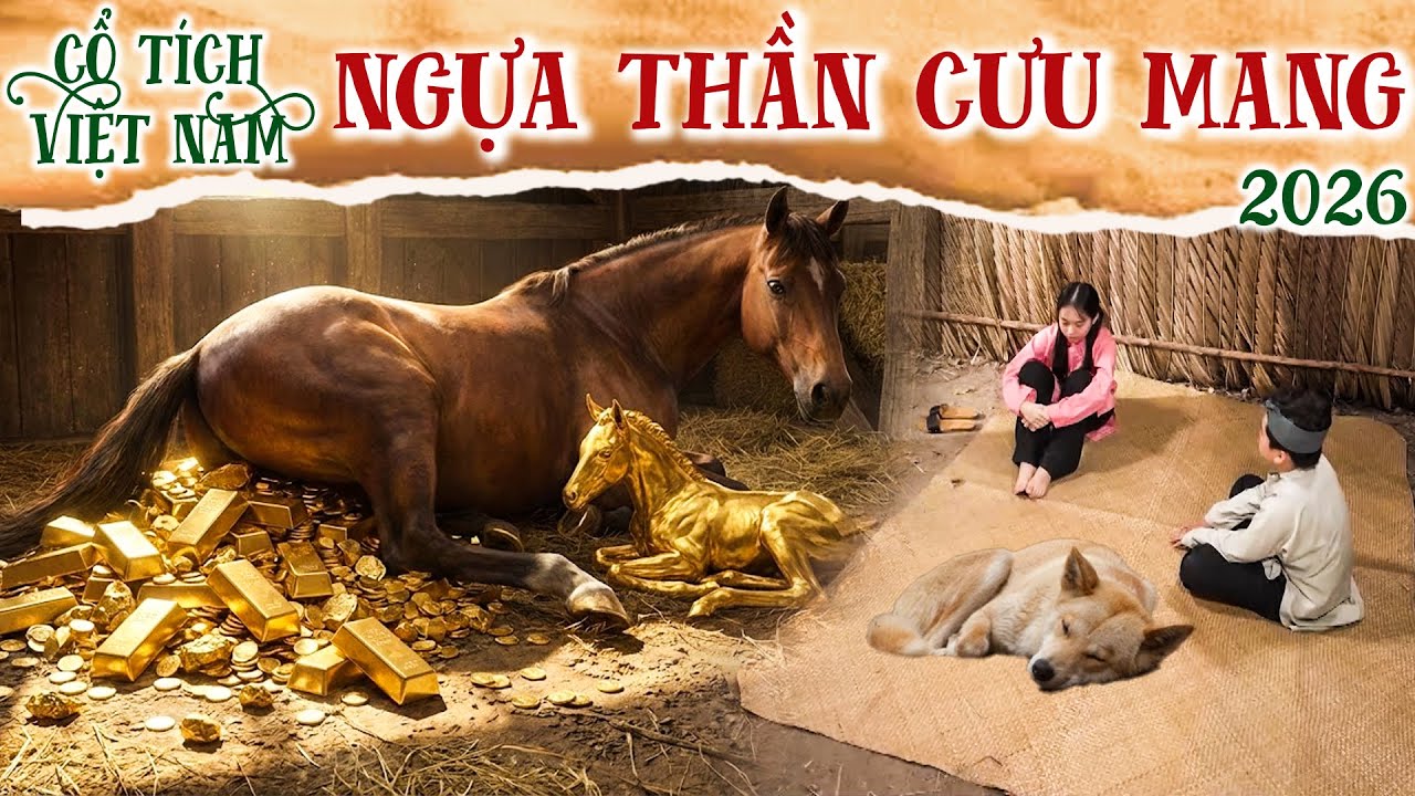 CỔ TÍCH MỚI 2026 | NGỰA THẦN CƯU MANG | CỔ TÍCH VIỆT NAM 2026 | CỔ TÍCH VIỆT NAM MỚI HAY NHẤT 2026