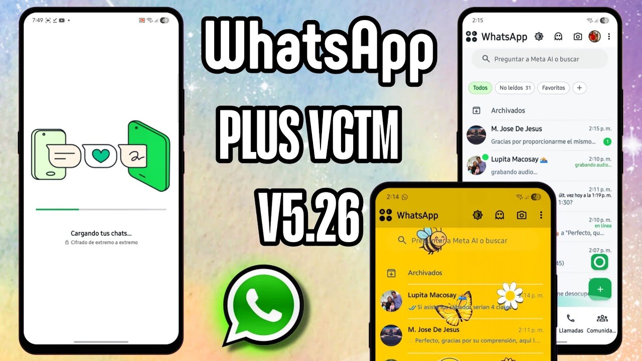 WhatsApp plus &Uacute;ltima Versi&oacute;n 2026 | VCTM 5.26 - VINCULACI&Oacute;N FUNCIONANDO al 90% 🔥