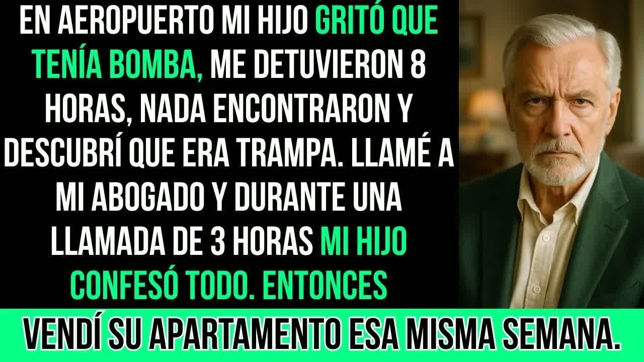 En El Aeropuerto Mi Hijo Gritó： ＂¡Papá Tiene Bomba En La Maleta!＂ Entonces Yo