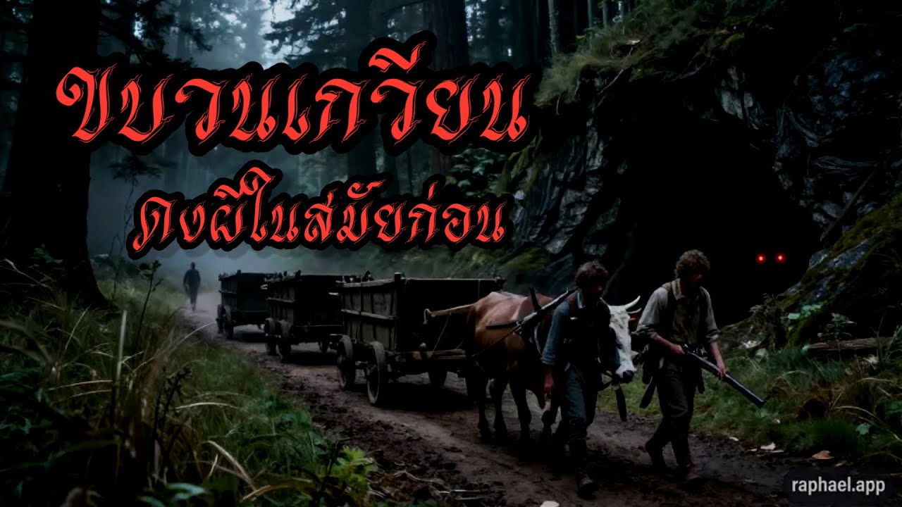ขบวนเกวียนในสมัยก่อน ลุยดงผีป่า #เล่าเรื่อง #ghost #horror #เล่าเรื่องผี 