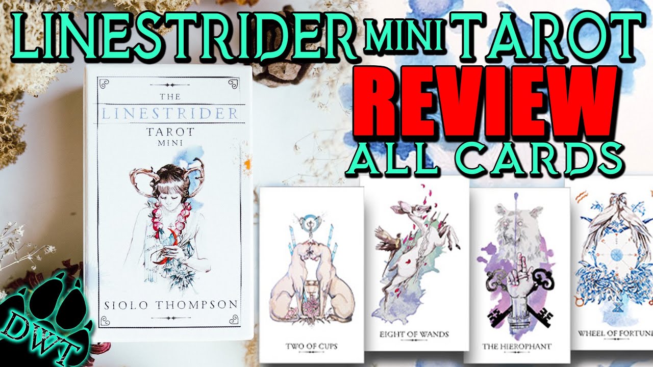 Linestrider Mini Tarot Deck Flip Through REVIEW