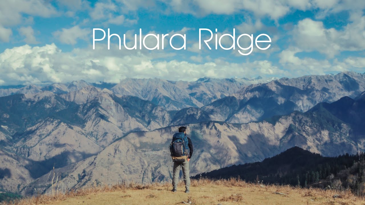 Trekking 32km on Phulara Ridge in Uttarakhand, India | beautiful Himalayan trek • 4k
