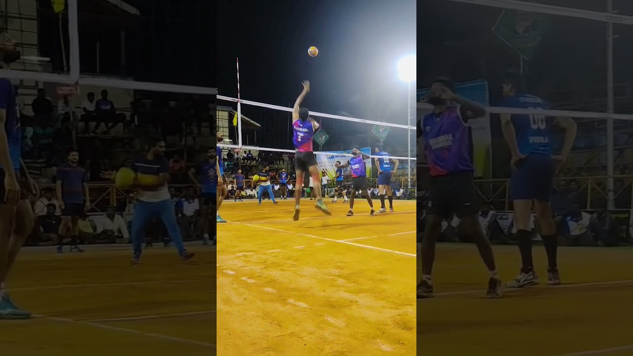 Nikhil Shetty..3 Meter spike 💯💥🤯... 🔥..