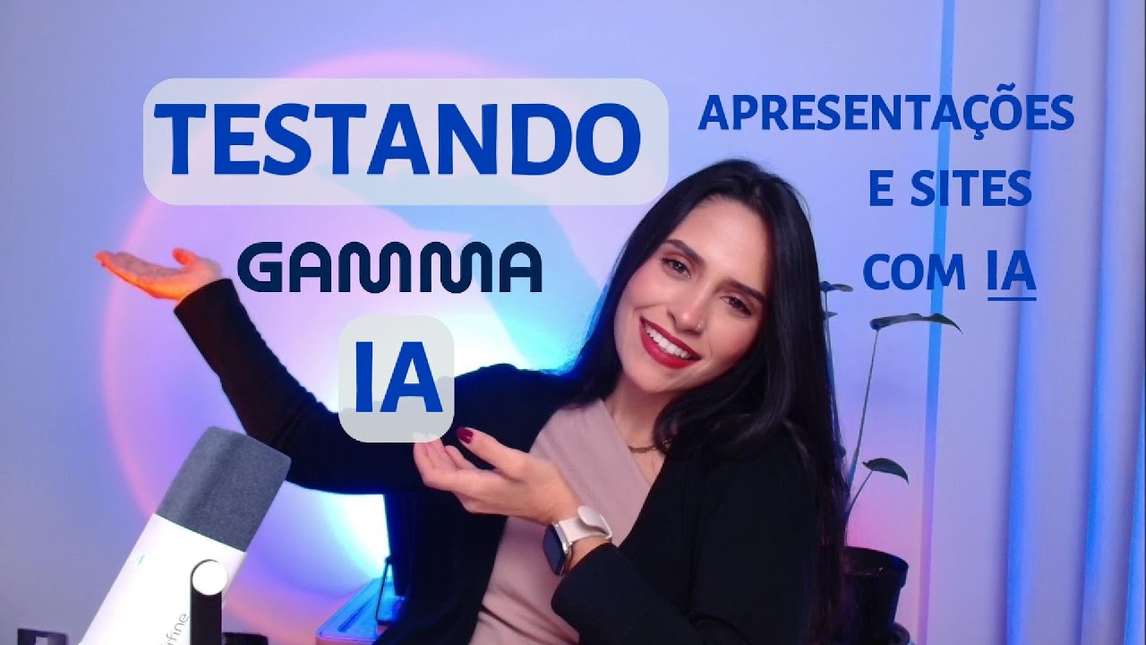 Testando IA | Gamma App: Crie apresentações e sites com o apoio da IA