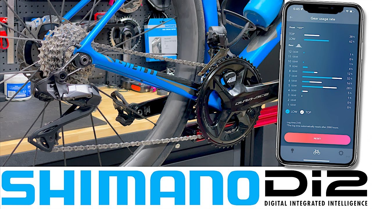 Shimano Di2 Firmware Updates // Gear Usage Rate Now Works!