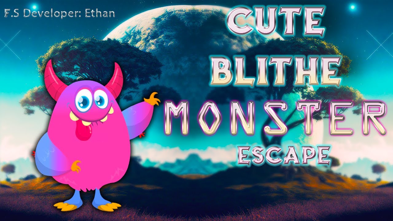 G4K Cute Blithe Monster Escape Game Walkthrough