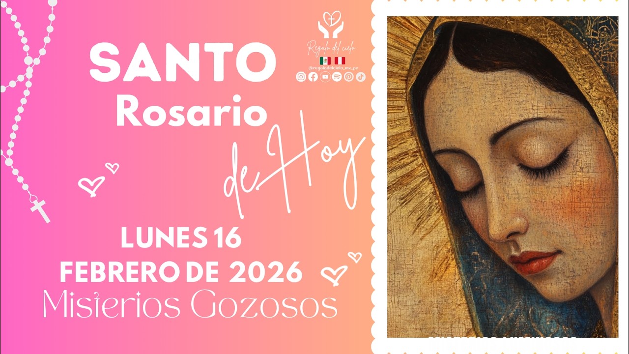 REZO DEL SANTO ROSARIO DE HOY | 16 DE FEBRERO DE 2026 I Regalo del Cielo I Unidos en Oración