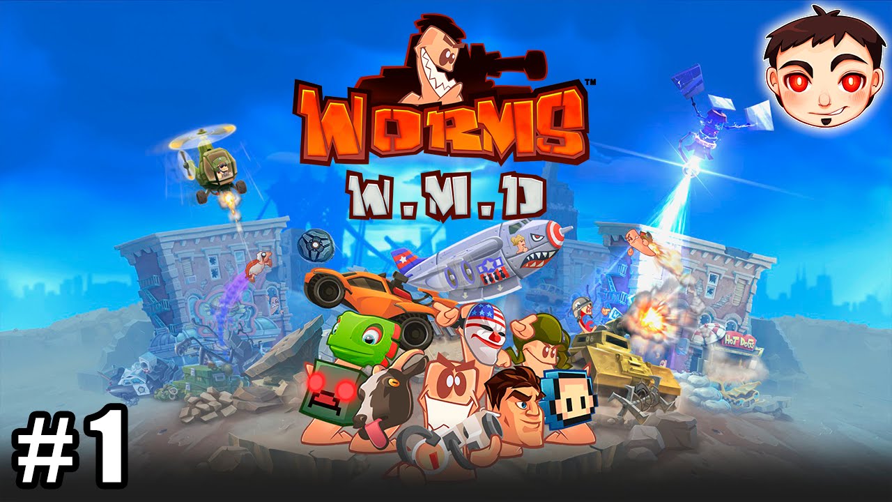 Worms W.M.D #1 - ¡VEHÍCULOS, EDIFICIOS Y CREACIÓN DE ARMAS!