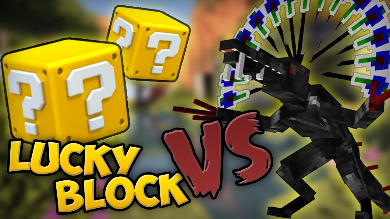 Minecraft: Lucky Block vs Mob - Alien! w/Blitzwinger & Athix