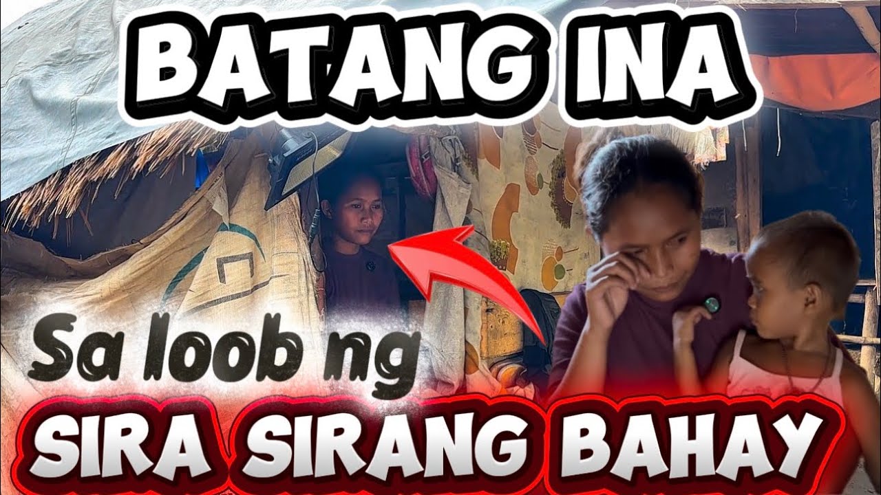Batang Inang nakatira sa Maliit at sirang bahay. @PugongByahero #pugongbyahero 