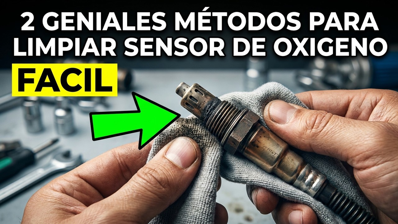 Como LIMPIAR El SENSOR De OXIGENO ▶️ 2 FORMAS F&Aacute;CILES Y SEGURAS y ECON&Oacute;MICAS}😱