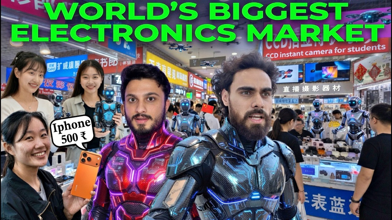 Inside World's Largest Electronics Market in China