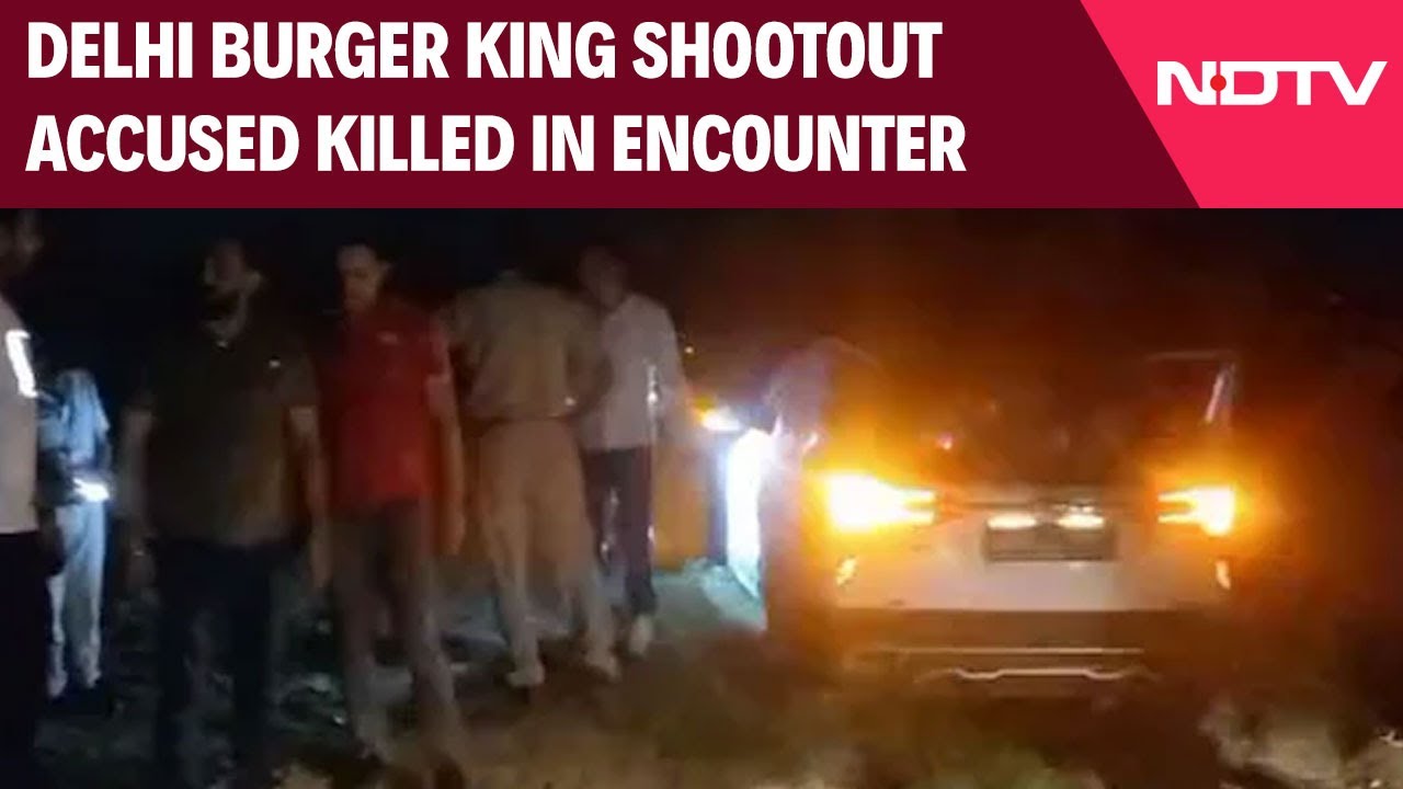 Delhi News | Delhi Burger King Shootout Accused, 2 Gangsters Killed In Encounter