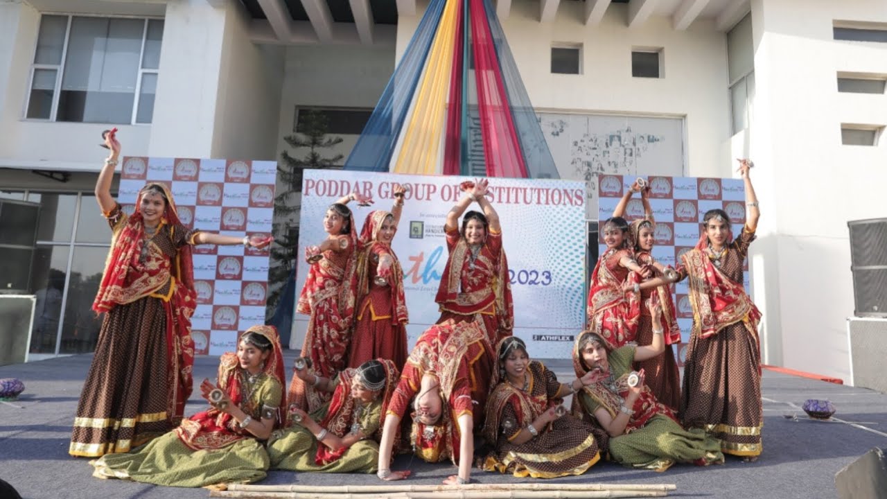 13 taali dance✨️ ll collage performance ll rajasthani folk dance🫶👍#folkdance#traditional 
