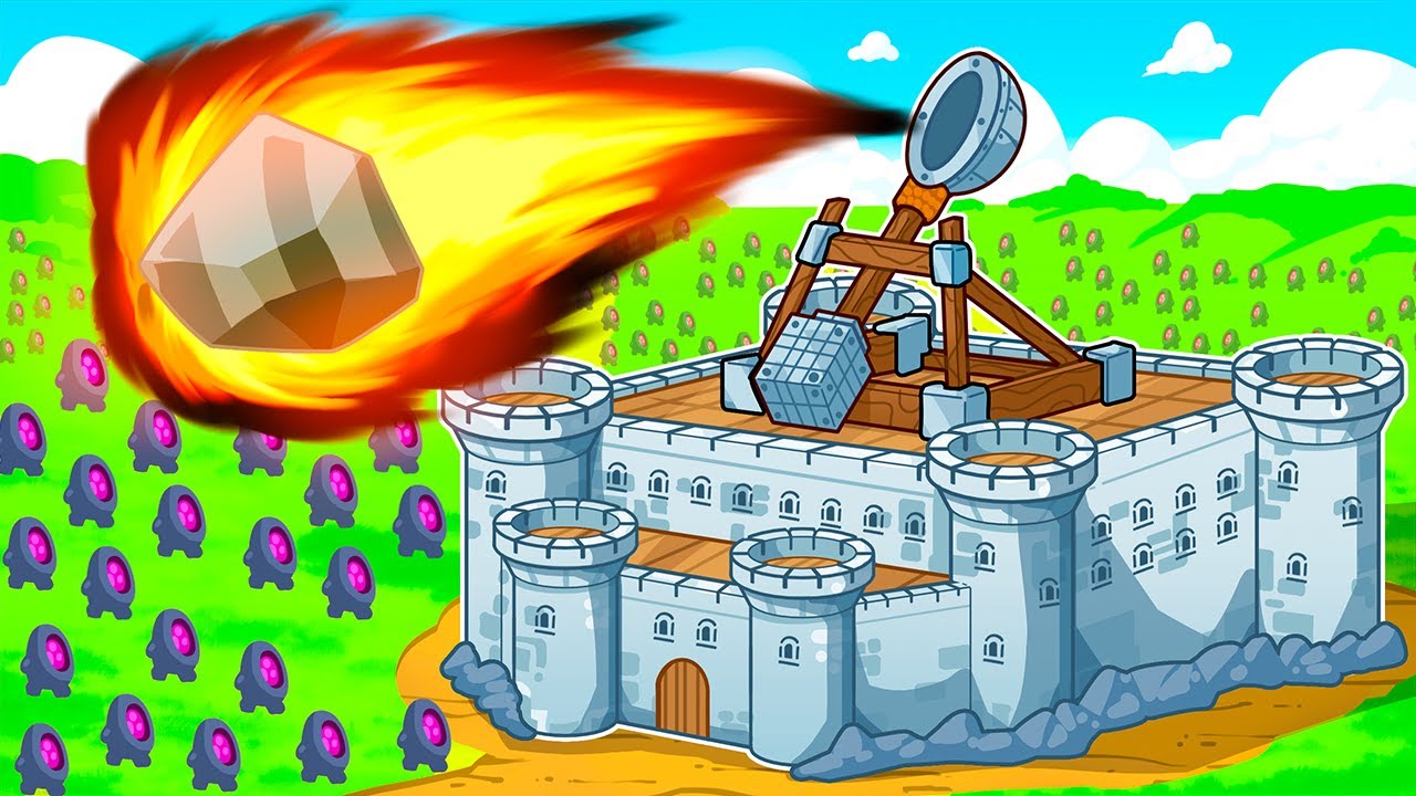 Using INFERNO CATAPULTS to defend my Kingdom!