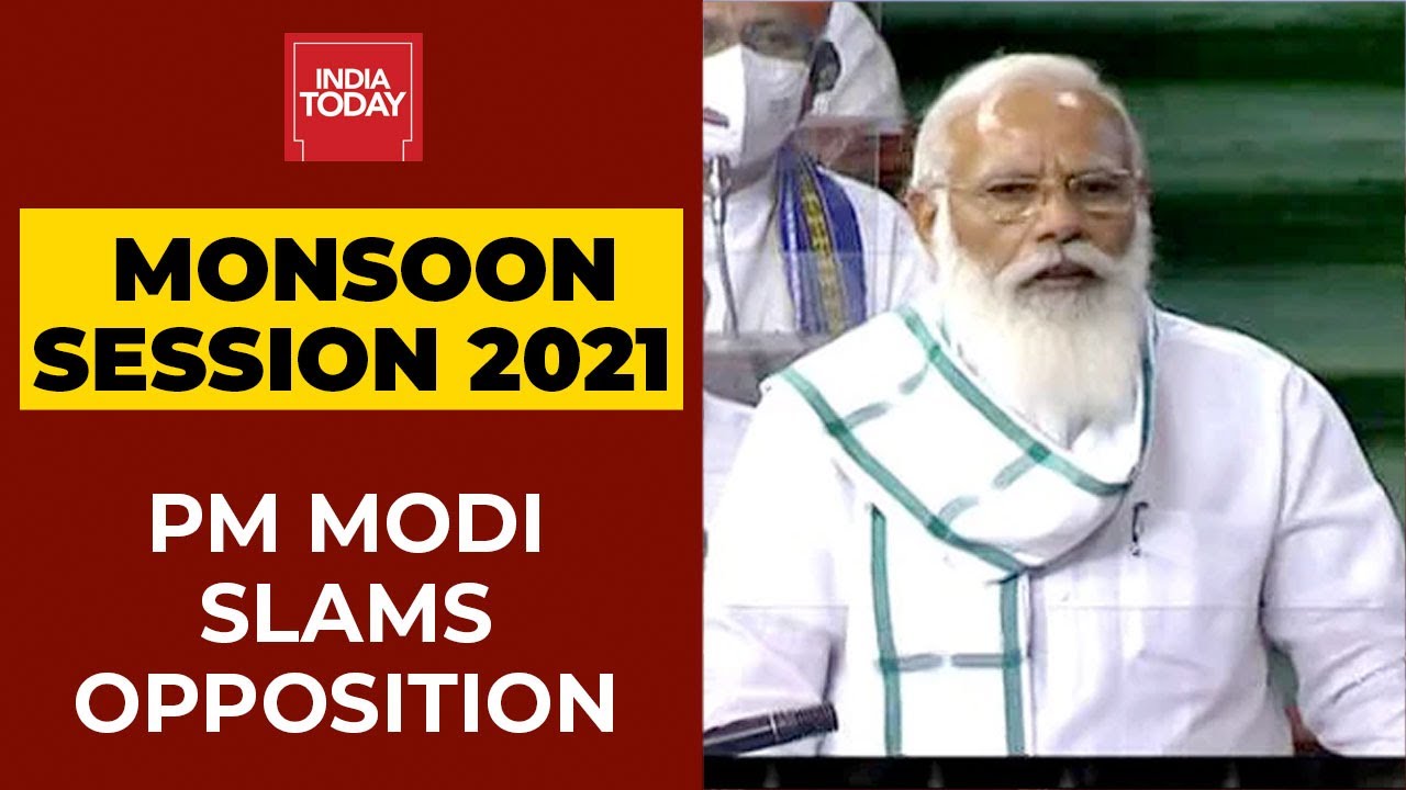 Parliament Monsoon Session: PM Narendra Modi Slams Opposition For Unruly Behaviour