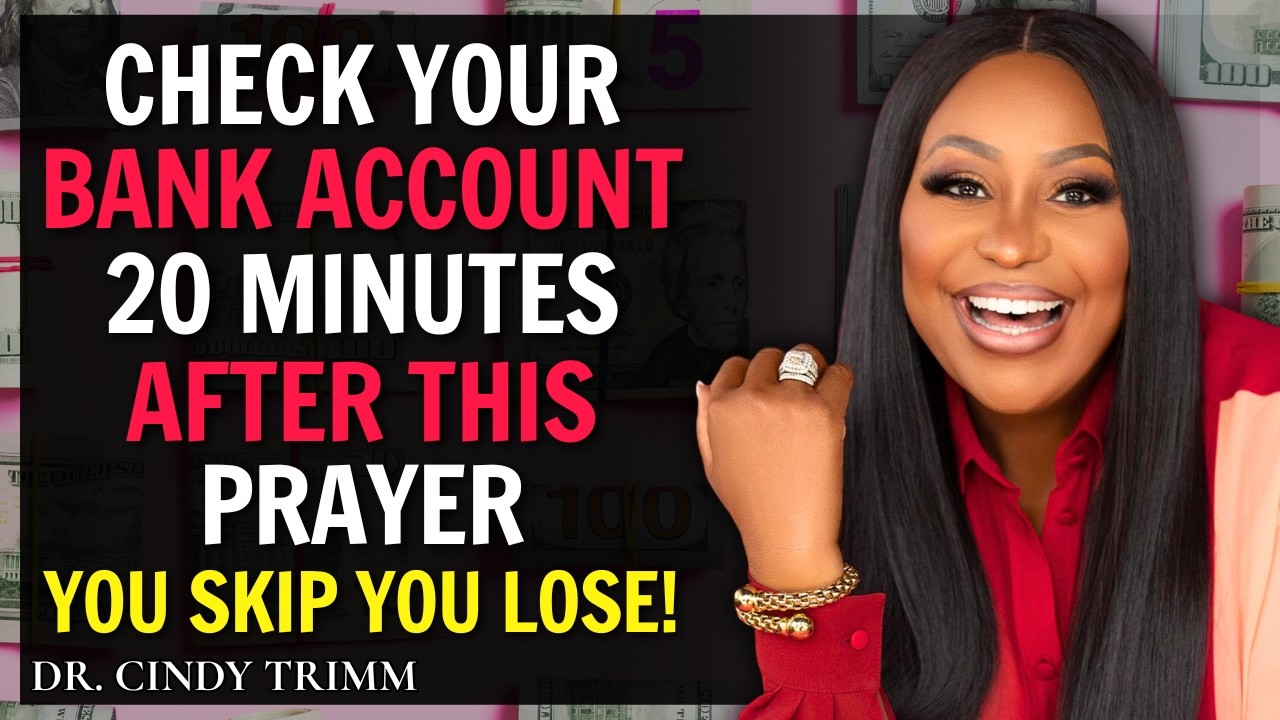 You Will Attract A Financial Miracle By Listening To This Prayer 3 Times || CINDY TRIMM