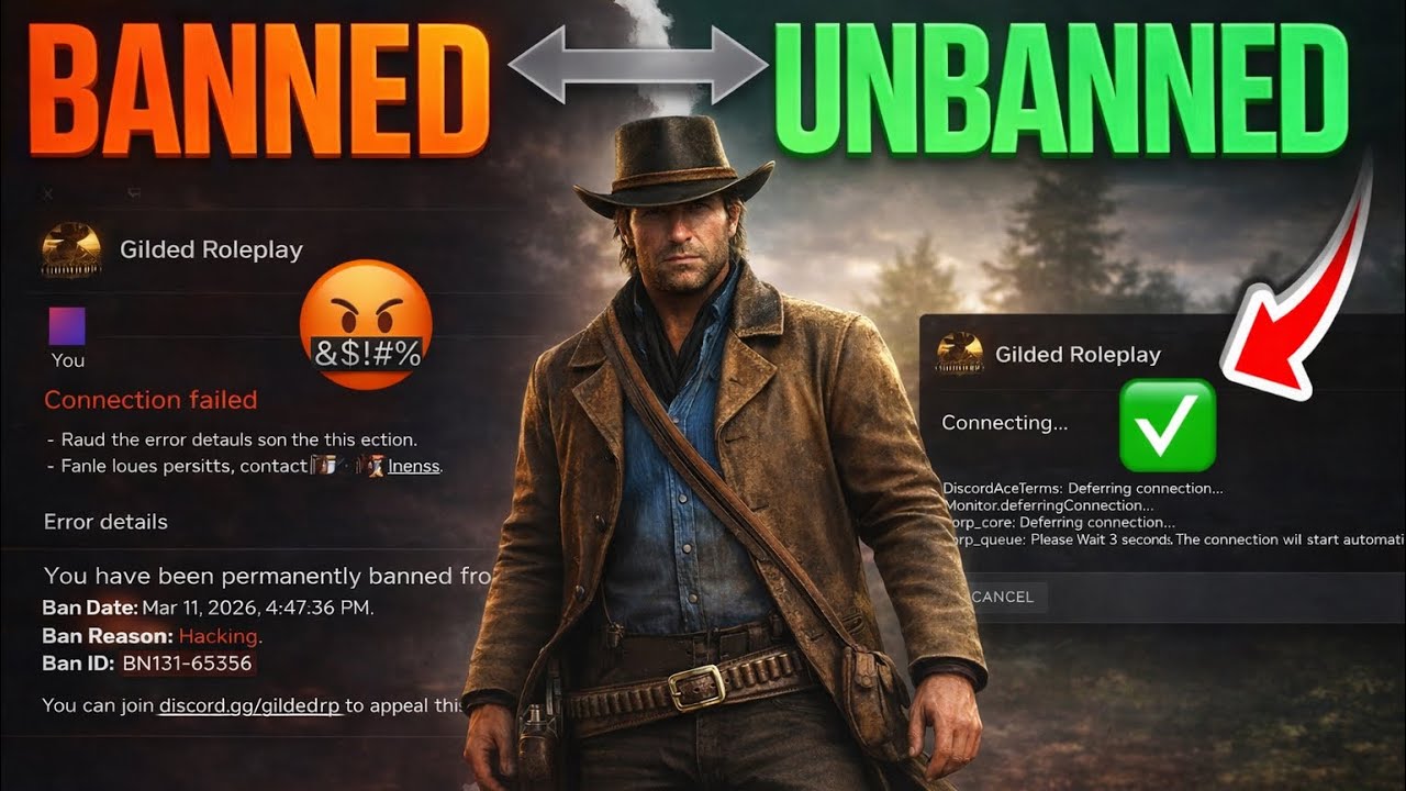 Как снять бан с любого сервера Red Dead Redemption (2026) #reddeadredemption2 #rdr2