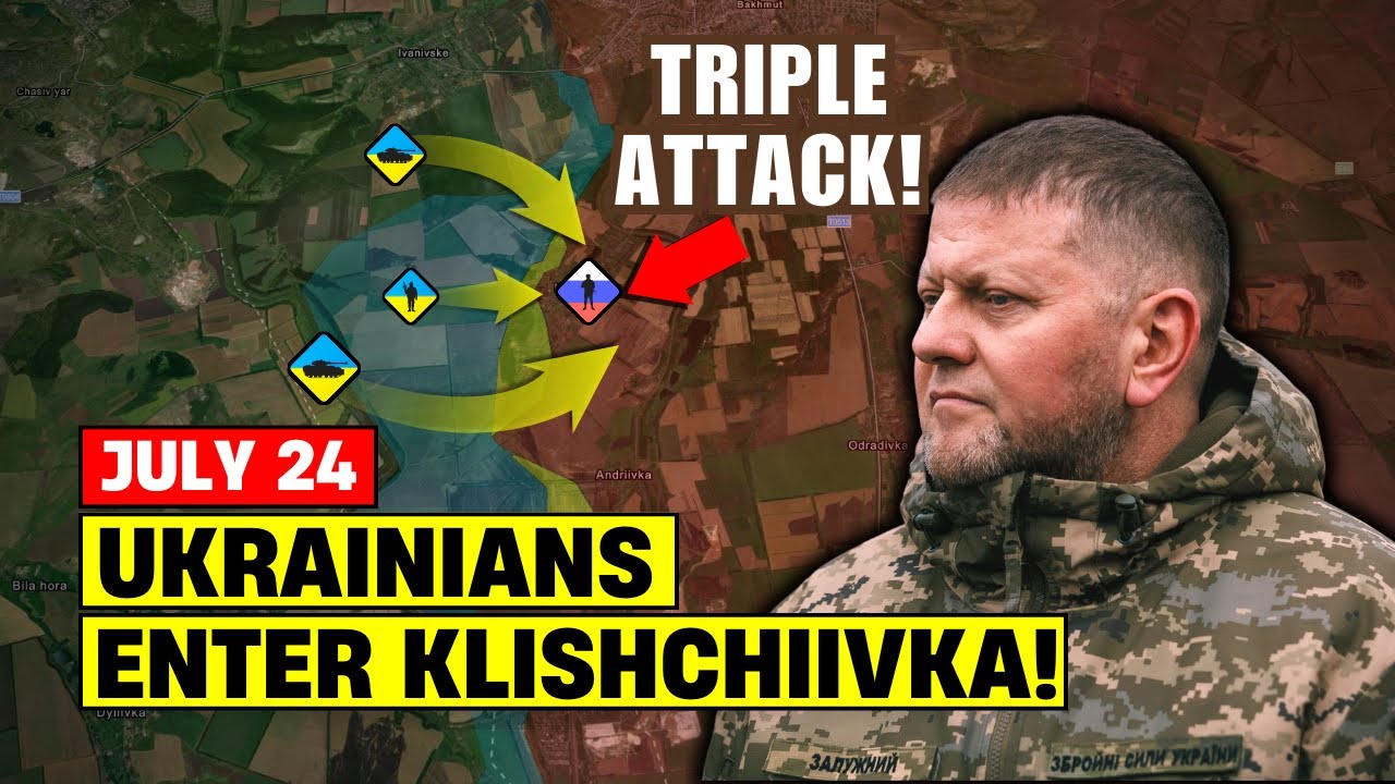 Ukraine War | Ukrainian troops enter KLISHCHIIVKA | Russia expands BRIDGEHEAD across Zherebets River