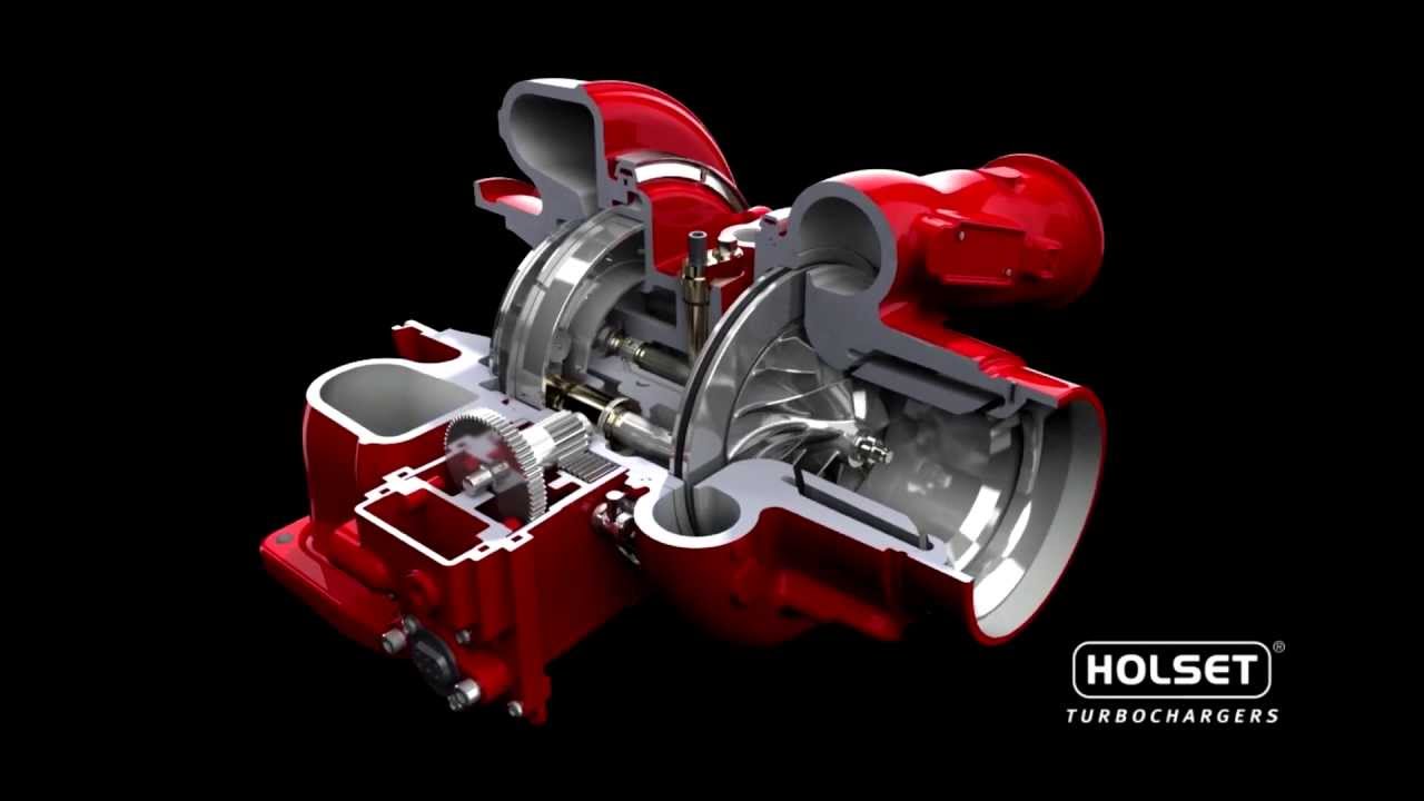 Cummins Turbo Technologies HE400VG - Animation