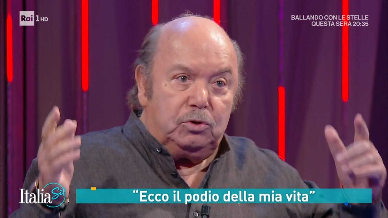 Lino Banfi, con il podio della sua vita - ItaliaSì!  08/10/2022