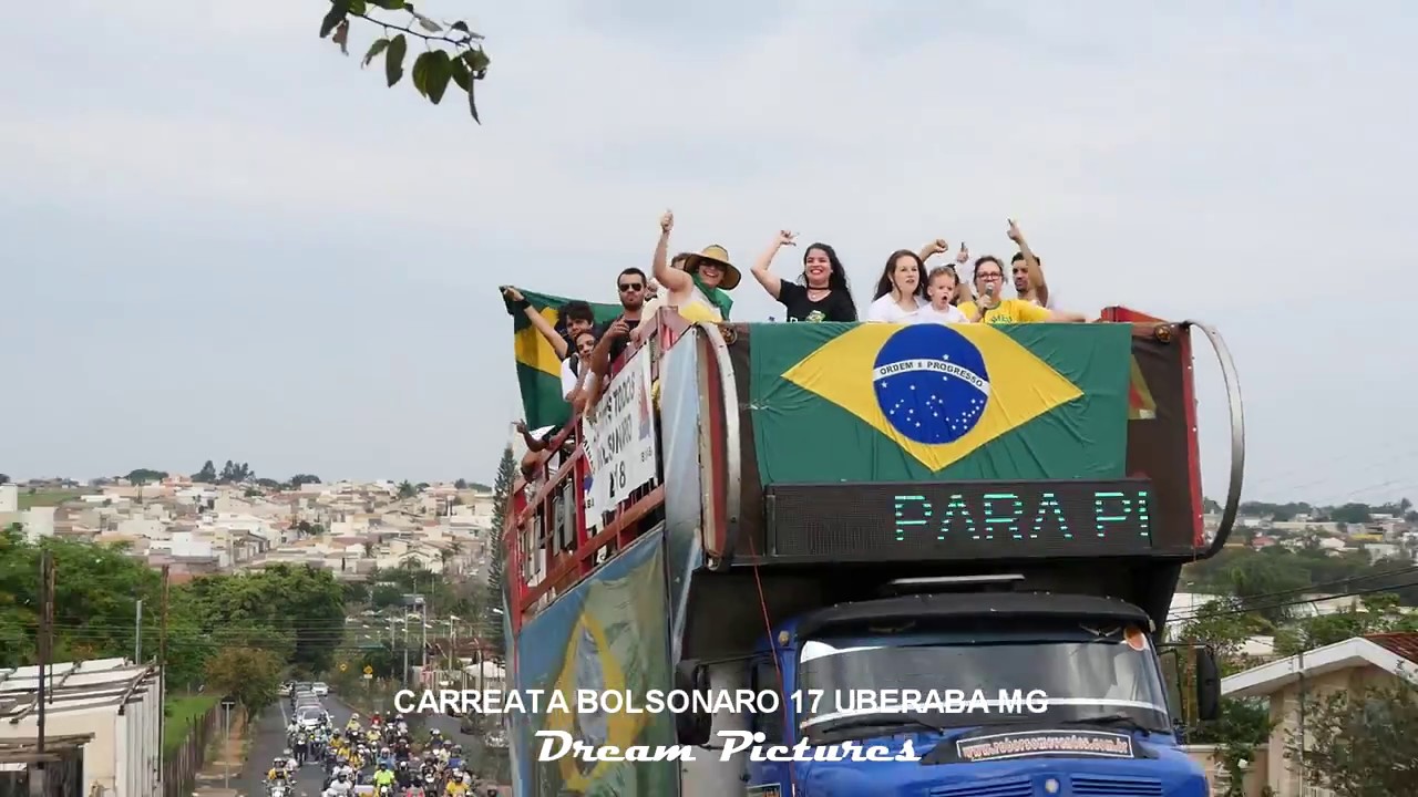BOLSONARO 17 CARREATA - UBERABA - MG
