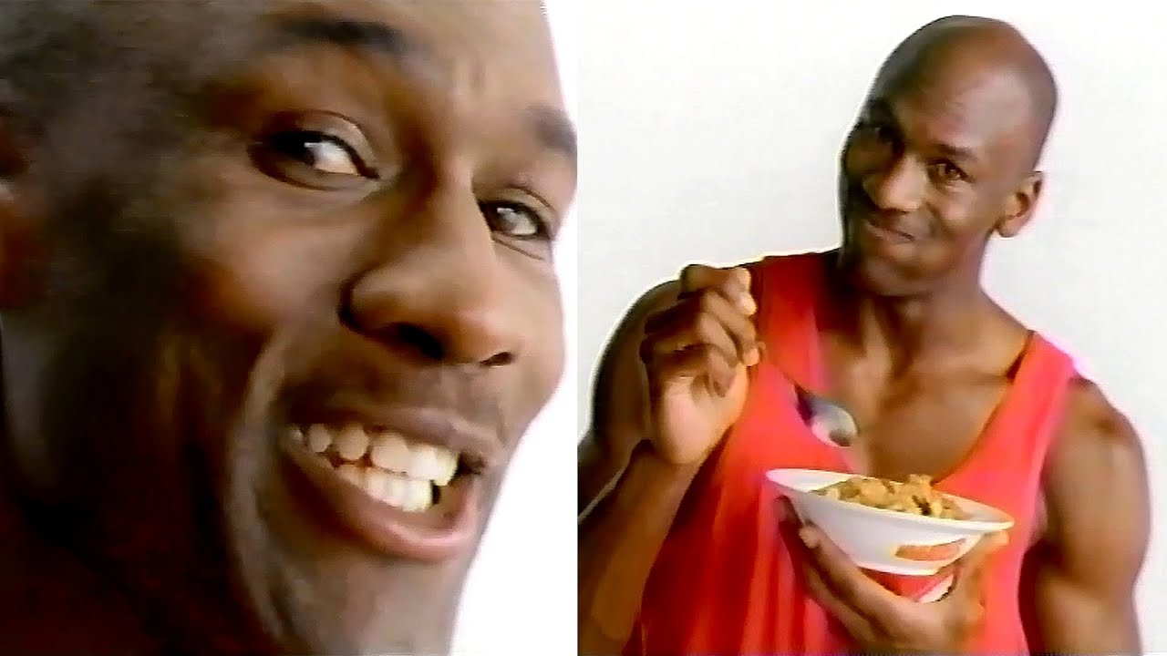 1992 Wheaties Commercial With Michael Jordan | Basketball Legend Eats Cereal