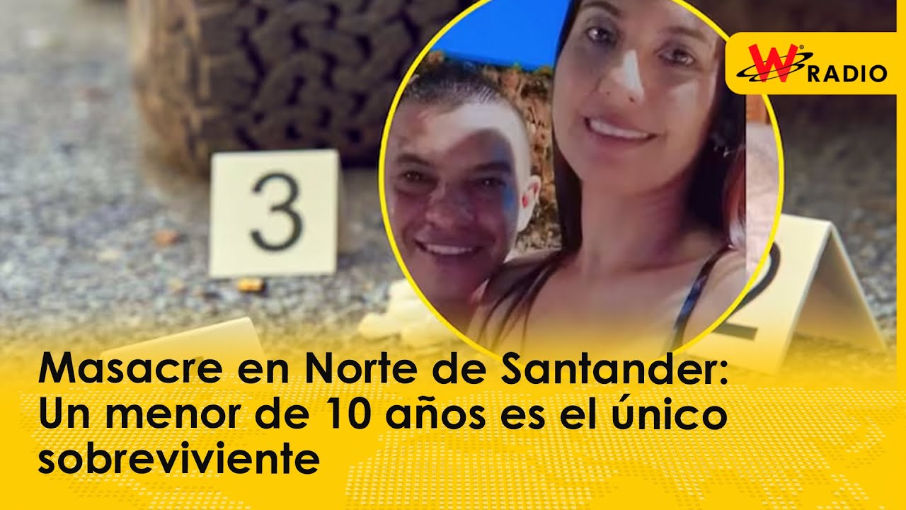Masacre en Norte de Santander: Un menor de 10 años es el único sobreviviente