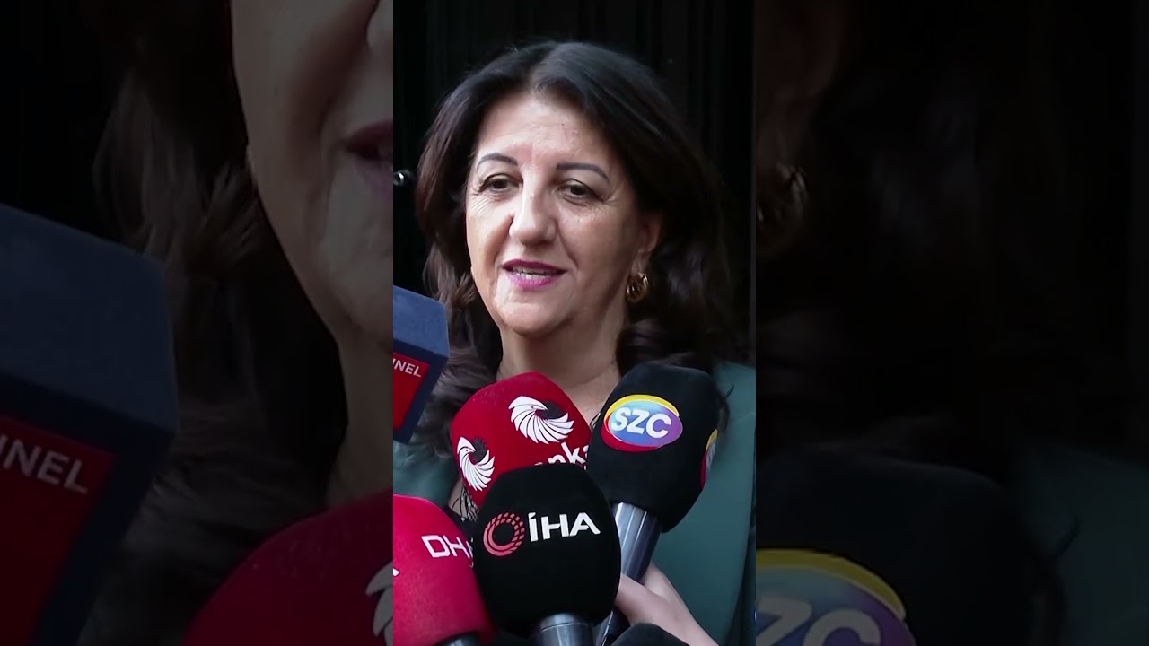 DEM Parti İmralı Heyeti Cumhurbaşkanı Erdoğan ile g&ouml;r&uuml;ş&uuml;yor: Pervin Buldan&rsquo;dan a&ccedil;ıklama! #shorts