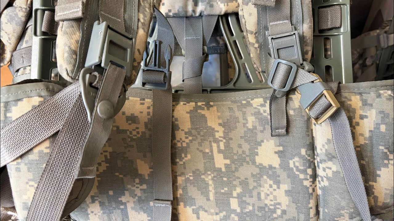 Molle II Quick release Buckle repair.