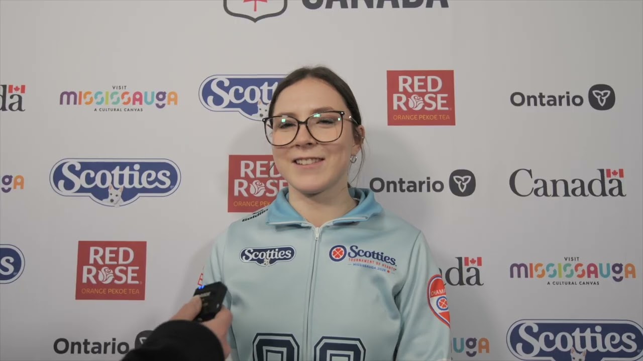 Media Scrum - Draw 9 - 2026 Scotties Tournament of Hearts