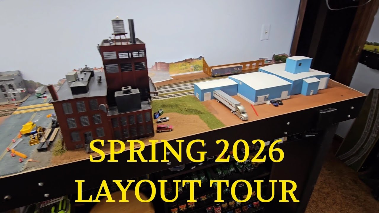 Spring 2026 HO Scale Layout Tour 