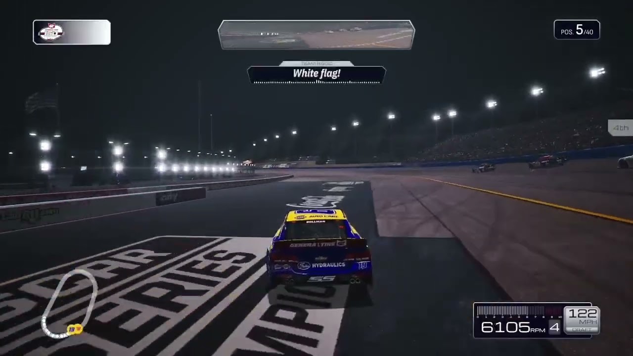 3 laps around Phoenix with Arca cars in NASCAR 25
