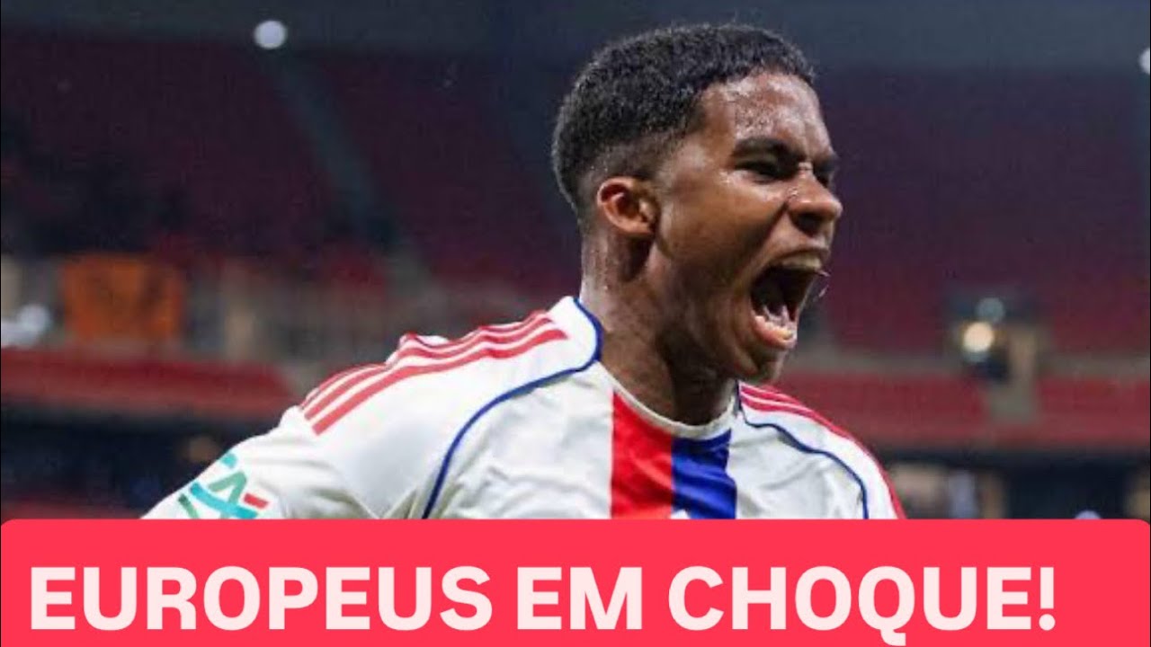 🚨SURREAL🚨IMPRENSA EUROPEIA SE RENDE AO TALENTO DE ENDRICK. 