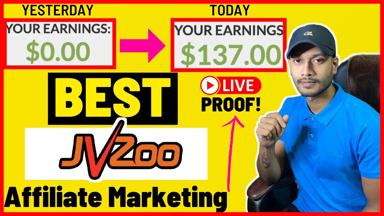 JVZoo Affiliate Marketing Tutorial For Beginners Free 2022 | ✅ ($0 Turns into $137)