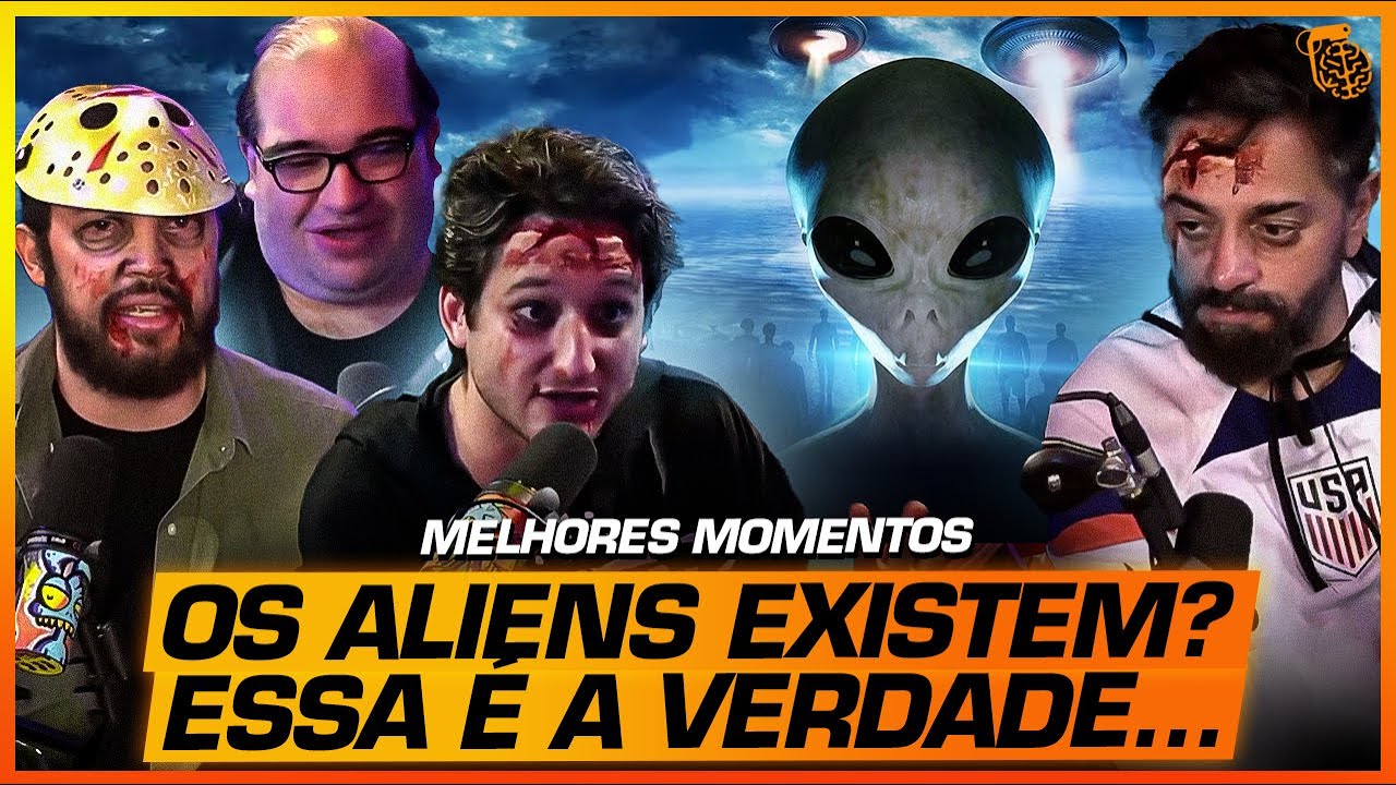 OS ALIENS est&atilde;o PR&Oacute;XIMOS? - BRUNO BOCK, S&Eacute;RGIO SACANI E SCHWARZA -MELHORES MOMENTOS