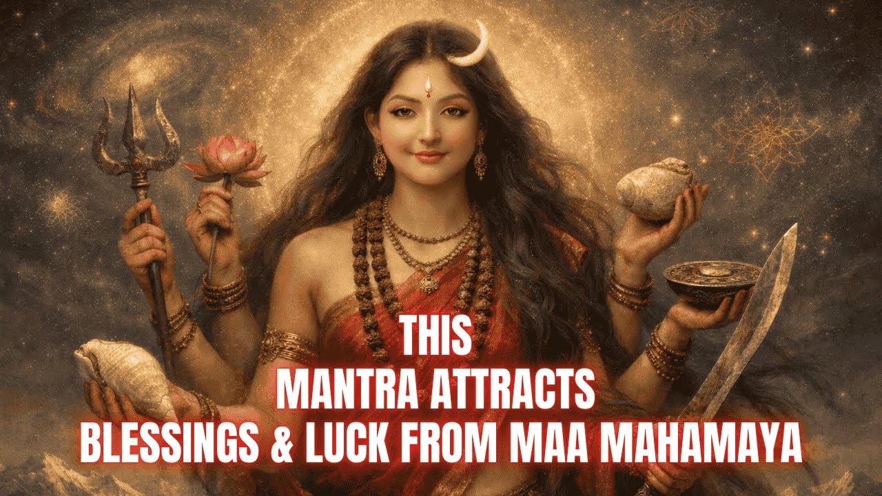 Mahāmāyā Aṣṭakam Mantra | Divine Protection, Luck & Blessings | Adi Shakti Stotra | Mahamaya Astakam