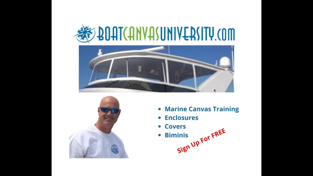 Boat Canvas University 