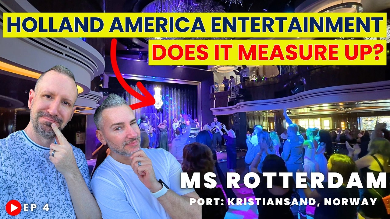 Ещё больше сюрпризов в нашем первом круизе Holland America! + Кристиансанн, Норвегия! MS Rotterda...