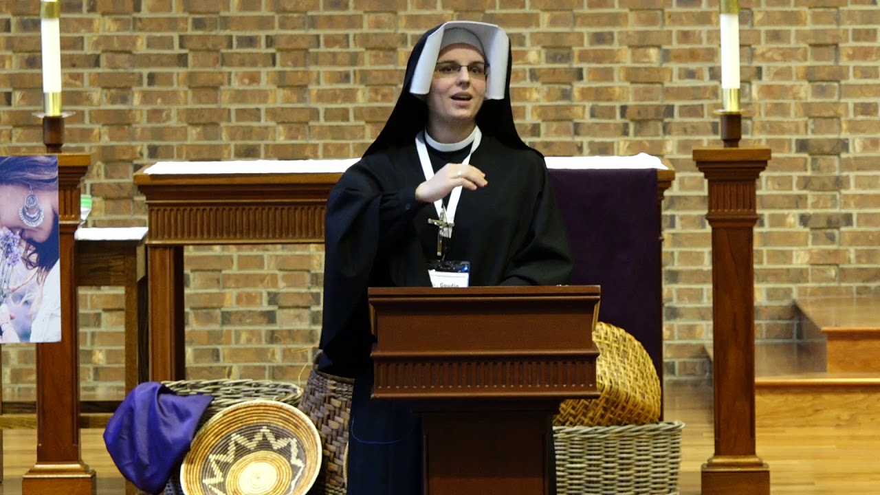 Sister Gaudia Skass OLM Talk For Lenten Reflection for Women