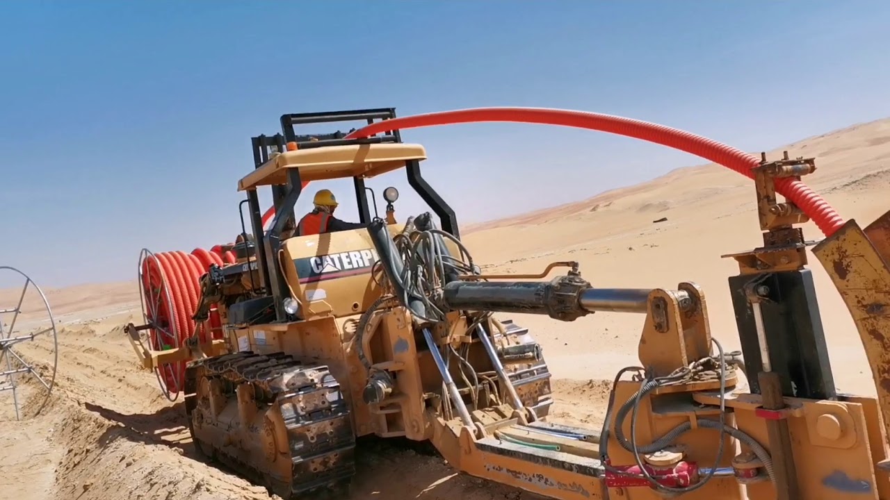 The Long Distance Network (FIBER OPTIC) of Saudi Arabia to Oman || OFW Telecom Work